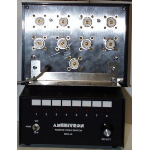 AMERITRON  RCS-10X-COMMUTATORE  D'ANTENNA DA REMOTO A 8 VIE 1200 WATT ULTIMISSIMO PEZZO!