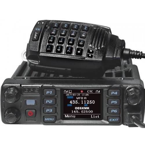 ANYTONE AT-D578UV PLUS -RTX MOBILE VHF/UHF ANALOG/DMR + AIRBAND