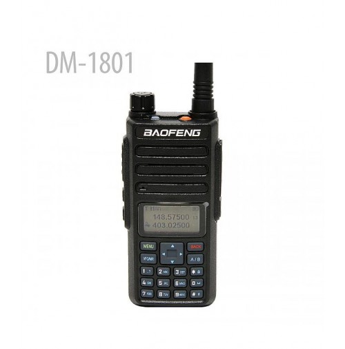 BAOFENG  DM-1801  - RTX PORTATILE VHF/UHF ANALOG/DMR