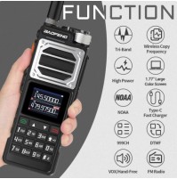 BAOFENG UV-25A  RTX PORTATILE 10 WATT Tri Band 136-174 e 220-260  400-520MHz