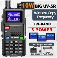 BAOFENG UV-5RH  RTX PORTATILE BIBANDA VHF UHF 10 WATT COLOR DISPLAY