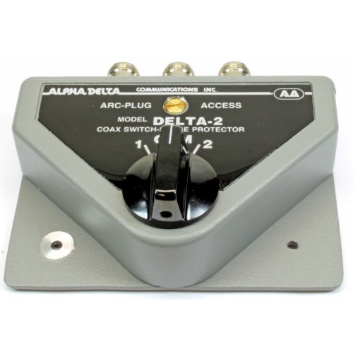 ALPHA DELTA 2B/PL-COMMUTATORE ANTENNA A 2 POSIZIONI -CONNESSIONI SO239