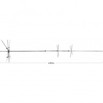 DIAMOND CP-6SR ANTENNA DA BASE 3.5-7-14- 21-28-50 MHZ