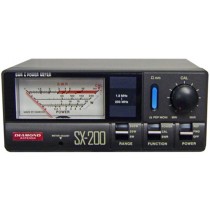 DIAMOND SX-200-ROSMETRO WATTMETRO 1.8-200 MHz  200 WATT A SCALE SELEZIONABILI