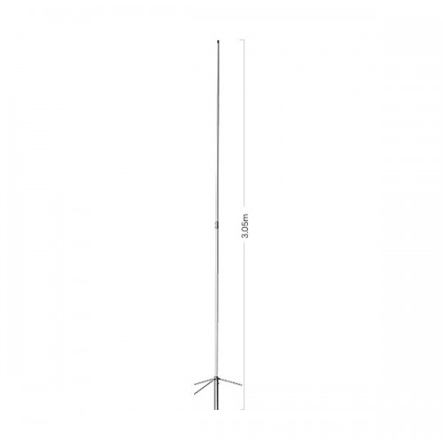 DIAMOND X-6000N - ANTENNA VERTICALE 144/430/1200 MHz ALTEZZA  305 cm