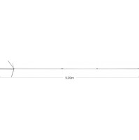 DIAMOND X-7000N-ANTENNA VERTICALE 144/430/1200 MHz ALTEZZA 500 cm