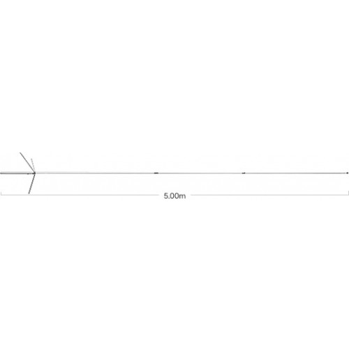 DIAMOND X-7000N-ANTENNA VERTICALE 144/430/1200 MHz ALTEZZA 500 cm