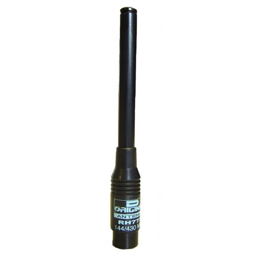 D-ORIGINAL SRH-775-ANTENNA TELESCOPICA RX120-900 MHz TX144-430 MHz SMA