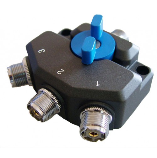 AV-SW3M - CX-301U COMMUTATORE ANTENNA A 3 POSIZIONI CONNESSIONI SO239