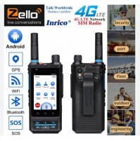 Inrico S200 PoC Radio Ricetrasmettitore 4G LTE portatile per uso professionale