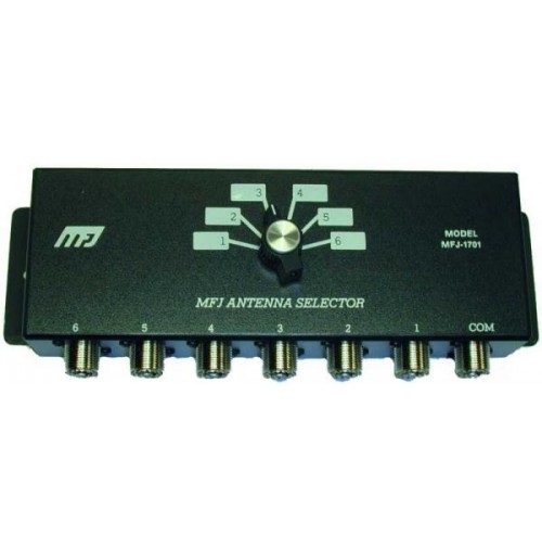MFJ-1701 COMMUTATORE DI ANTENNA 6 VIE 2 KW ULTIMISSIMI PEZZI!
