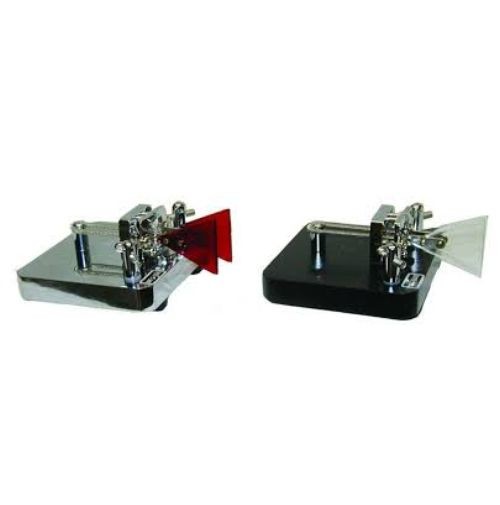 MFJ-564B DELUXE IAMBIC PADDLE BLACK KEYER CW TELEGRAFIA ULTIMISSIMO PEZZO!