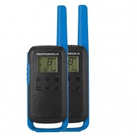 MOTOROLA T-62 BLUE PMR-446 COPPIA (2 PZ)