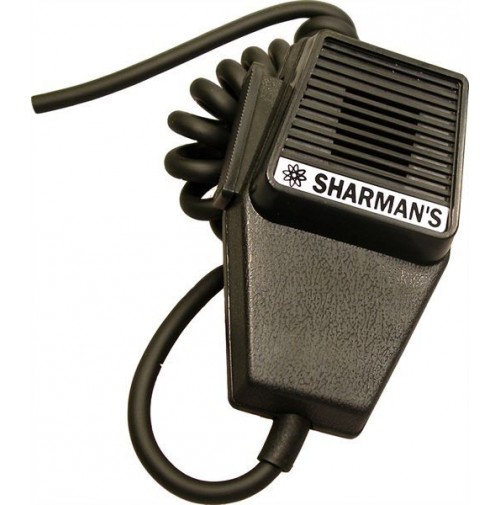 SHARMAN DM-520 MICROFONO DINAMICO PER CB ED HF SENZA CONNETTORE