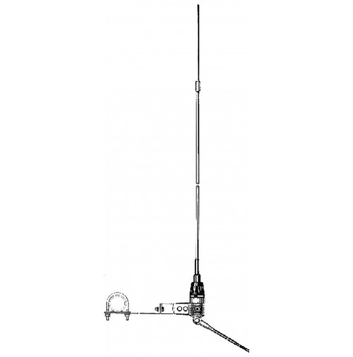 SIRIO NEW BOOMERANG 27A - ANTENNA CB 27 MHZ DA BALCONE