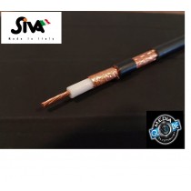 SIVA RF 287 UF PVC ULTRAFLESS.  7 mm  CAVO  BASSA PERDITA DOPPIO SCHERMO