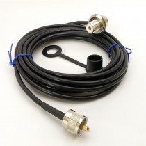 TELECOM RC-ECH - CAVO DA 5 M. RG-58, CONNETTORI PL PER STAFFE K-401 & RB-300