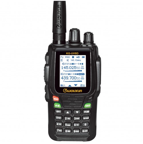 WOUXUN KG-UV8D+ RICETRASMETTITORE VHF UHF CON TRANSPONDER  SCRAMBLER