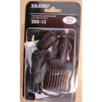 YAESU SDD-13 ( ex EDC5B) cavo alim.ext per tutti i portatili presa accendisigari