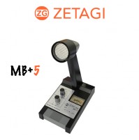ZG ZETAGI  MB+5  Microfono preamplificato  da Base con Volume e Toni