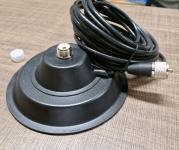 TELECOM BM-160-PL - BASE MAGNETICA 15/16 Cm CON CAVO DA 5mt