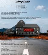 ANYTONE AT-5555 PLUS/N - RTX MOBILE HF 10/11 MT  AM/FM/SSB ALL MODE CON "NR"
