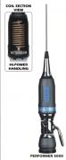 SIRIO  PERFORMER 5000 PL ANTENNA CB 1.5KW/5KW - 1965mm