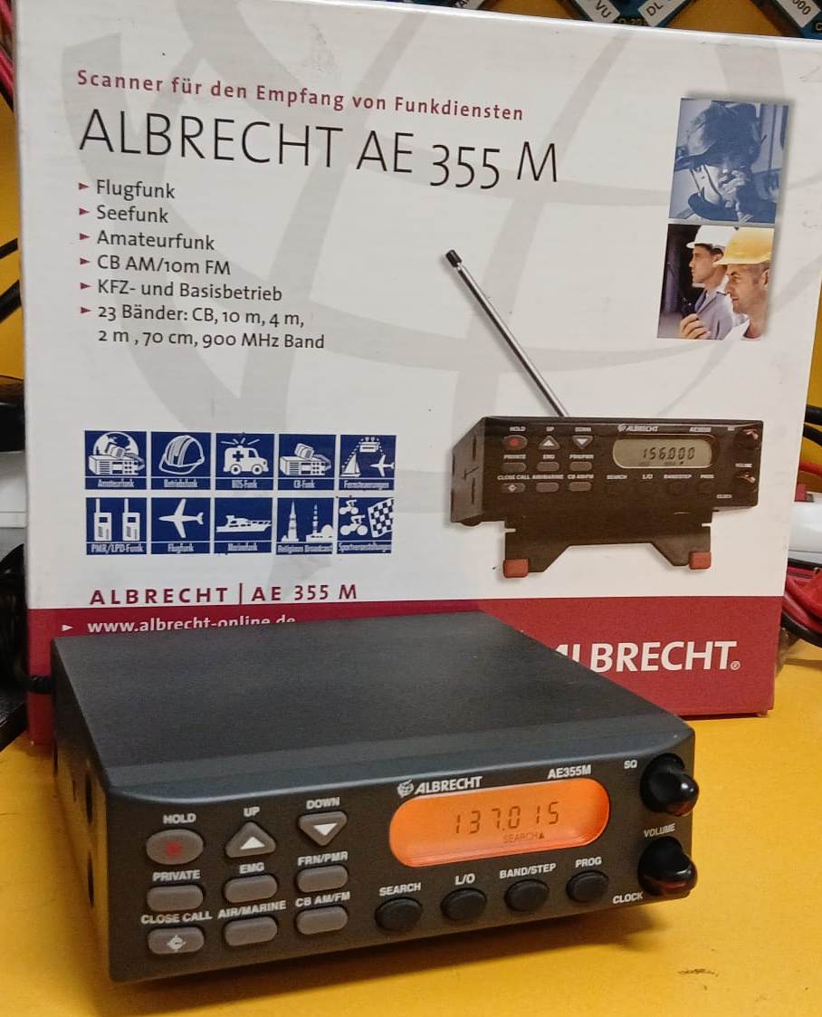 ALBRECHT AE355M RICEVITORE SCANNER - PARI AL NUOVO
