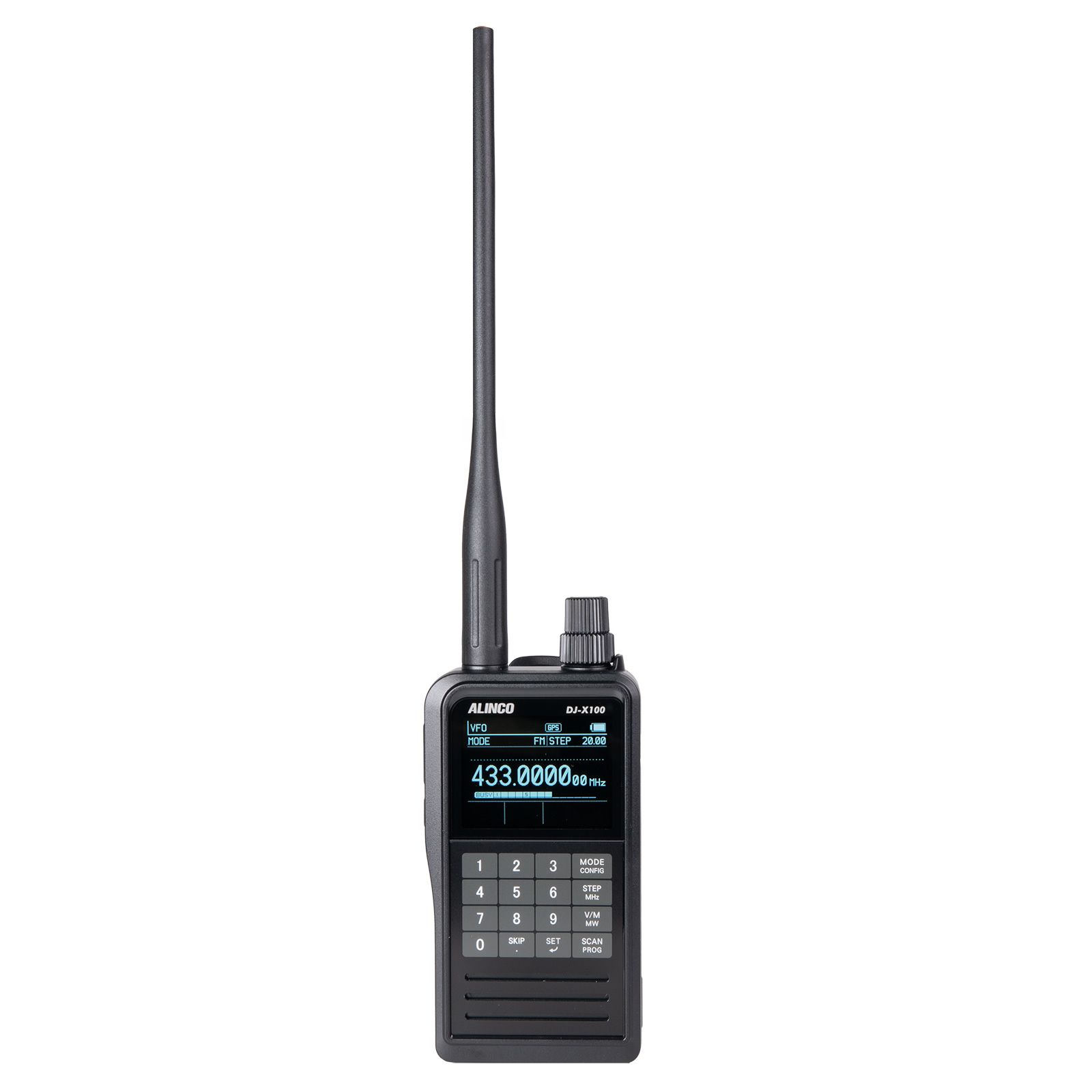 ALINCO DJ-X100e Ricevitore Scanner 30-470 MHz – AM/FM/WFM/DMR, dPMR, D-STAR C4FM
