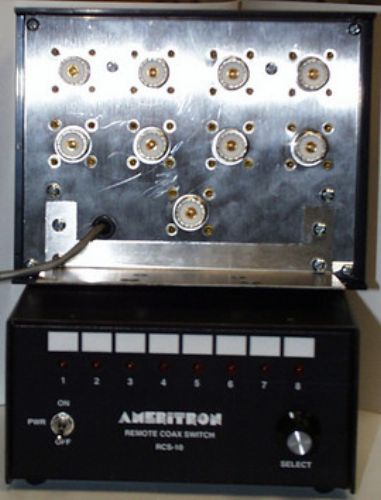 AMERITRON RCS-10X-COMMUTATORE D'ANTENNA DA REMOTO A 8 VIE 1200 WATT ULTIMI PEZZI!