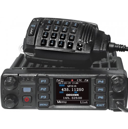 ANYTONE AT-D578UV PLUS (NUOVO) -RTX MOBILE VHF/UHF ANALOG/DMR + AIRBAND