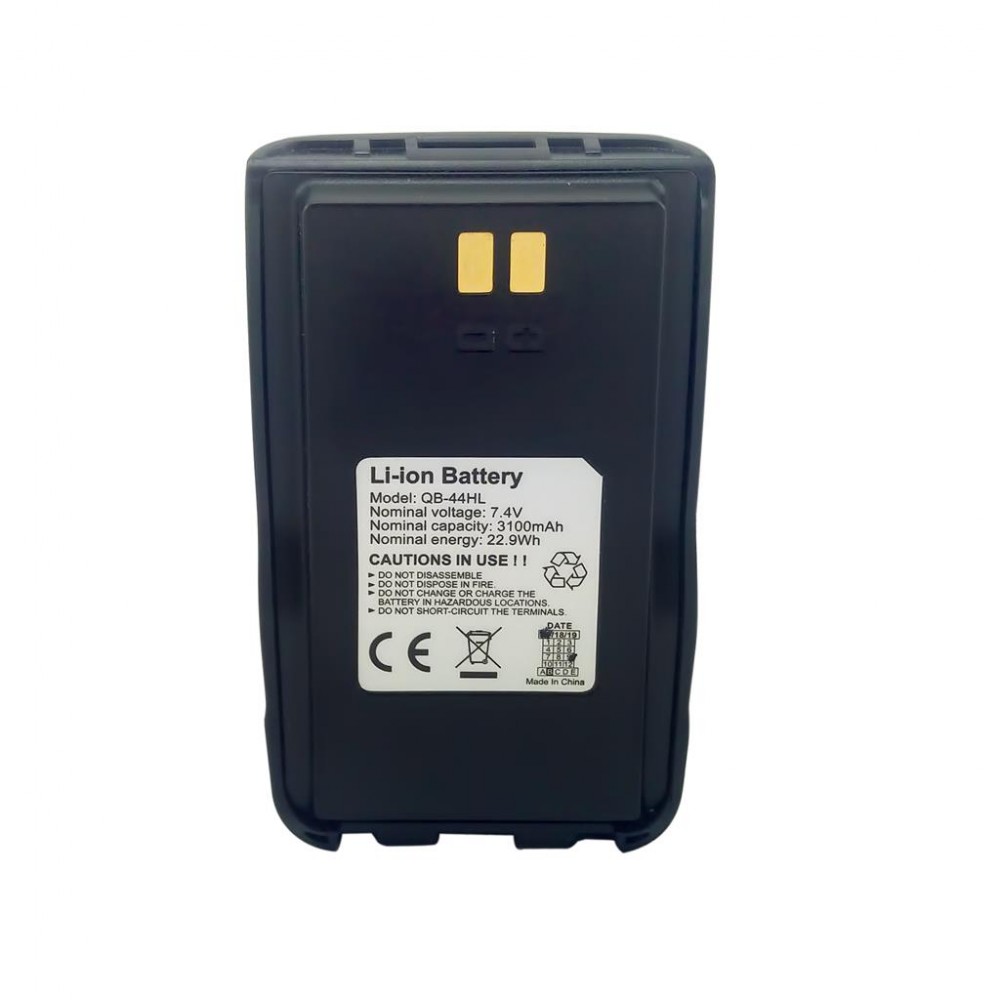ANYTONE QB-44L-BATTERIA LITIO 2100 mAh PER 868/878 RICAMBIO ORIGINALE