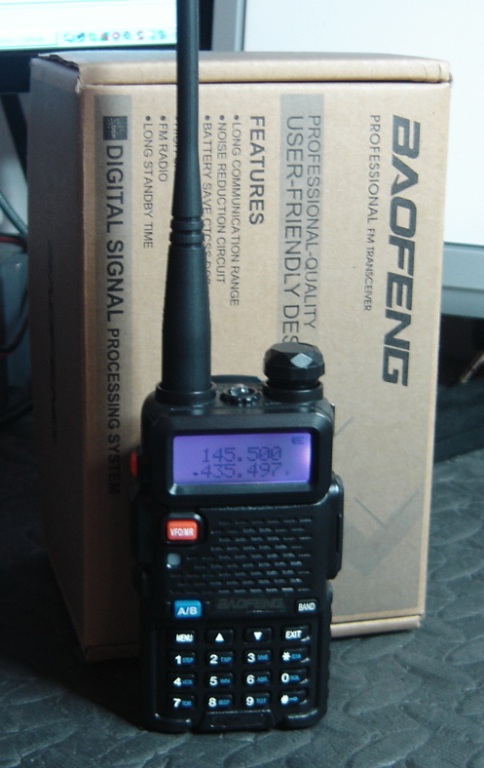 BAOFENG UV-5R PORTATILE DUOBANDA VHF/UHF - PERFETTO