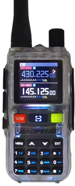BAOFENG UV-5R MINI 5W Bluetooth NOAA Avvisi meteo Carica rapidaTipo-C IP55