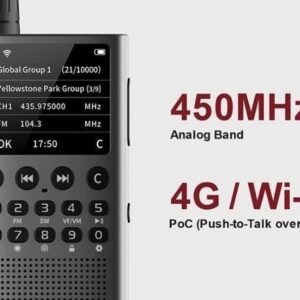 CHOYONG WT-2 PMR 446, INTERNET RADIO,built-in GPT AI Voice Assistant FM RADIO