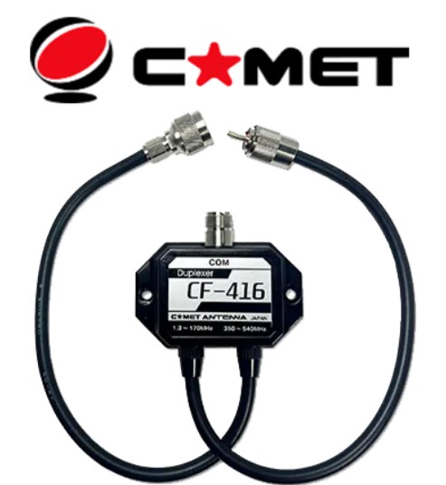 COMET CF-416B Duplexer 1,3-170/350-540 MHz 800W