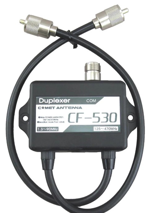 Comet CF-530 Duplexer 1.3-90/125-470 MHz 600W PEP