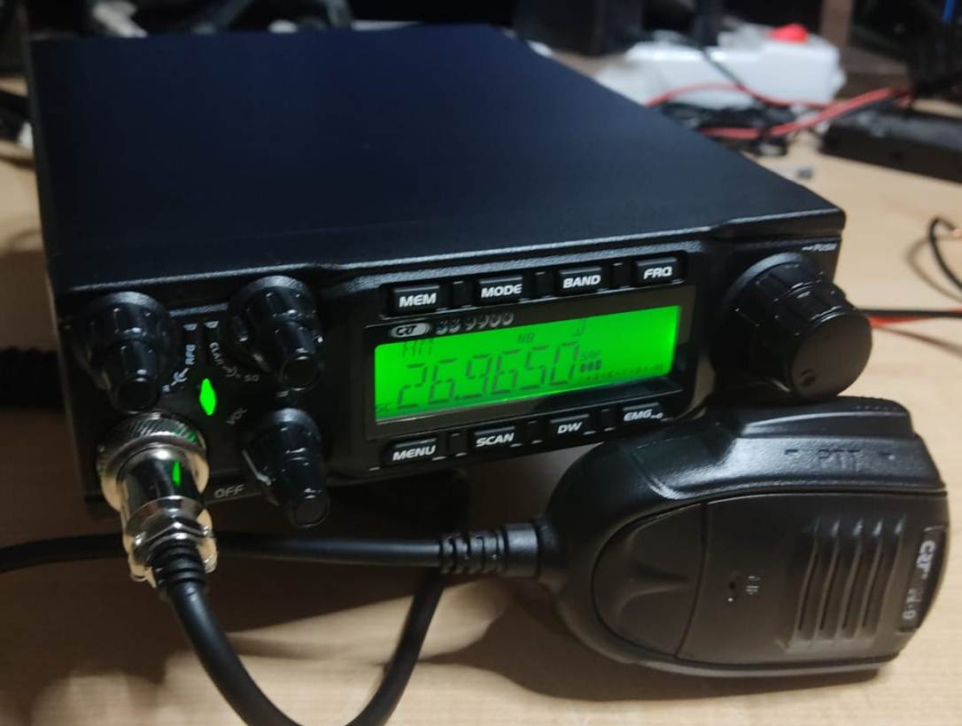 CRT SS9900 RTX CB/HF 26-30MHZ 15WAM/60WFM-SSB PARI AL NUOVO