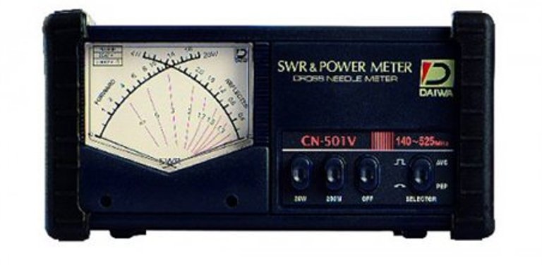 DAIWA CN-501VN Wattmetro VHF/UHF 140/525 MHz 200 watts letture Pep
