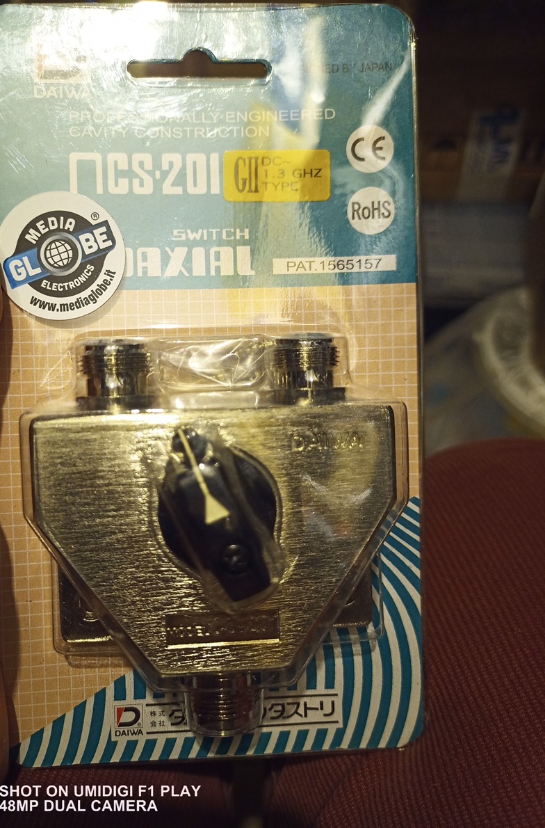 DAIWA CS-201GII COMMUTATORE D'ANTENNA A CONNESSIONI N FML