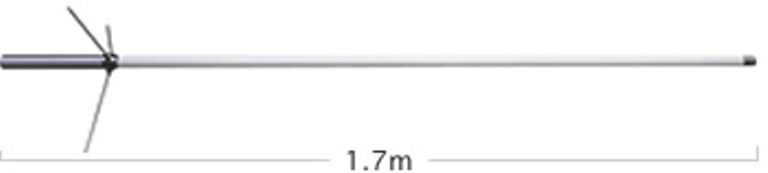 DIAMOND BC-200-ANTENNA VERTICALE 430-490 MHz 170 cm FIBRA DI VETRO-DA TARARE