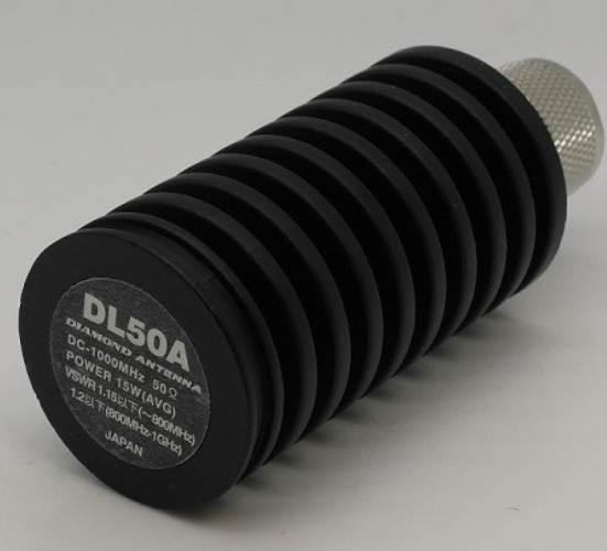 DIAMOND DL-50A- CARICO FITTIZIO A SECCO 0-1000 MHz FINO A 100 WATT