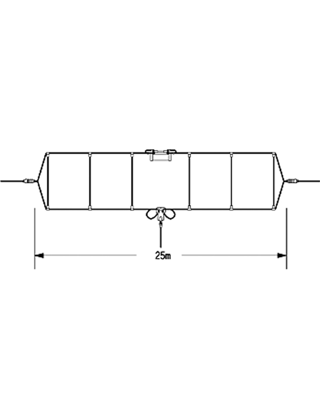 DIAMOND WD-330J ANTENNA dipolo da 2 a 28,6 MHz