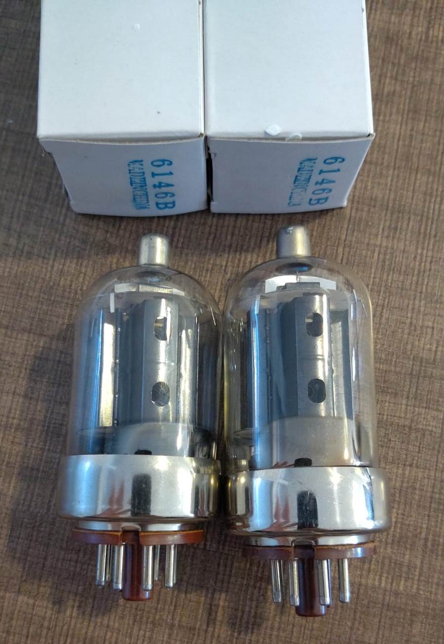 6146B MP - ELECTRON TUBE VALVOLE SELEZIONATE E TESTATE X FT-102,101ZD,902,830