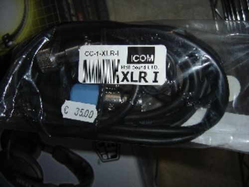 HEIL SOUND CC1-XLR- IB CAVO MICROFONO ICOM 8 POLI & MIC CANON 3 POLI