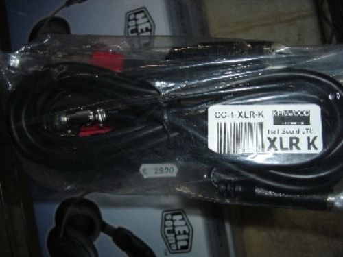HEIL CC1-XLR-K8 HEIL SOUND CAVO HEIL KENWOOD 8 PIN MIC 3 POLI