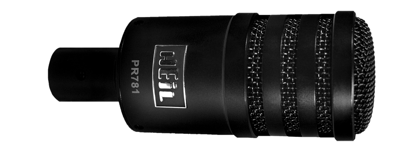 HEIL SOUND PR-781 MICROFONO DA STUDIO PER HF COLORE NERO