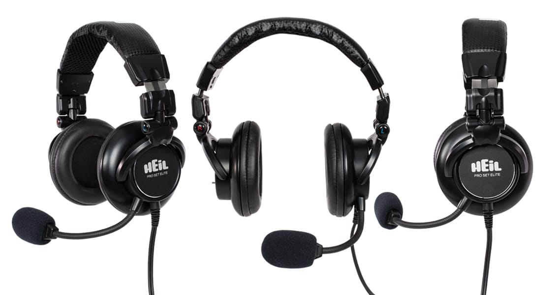 HEIL SOUND PROSET ELITE IC - CUFFIA MICROFONO x ICOM