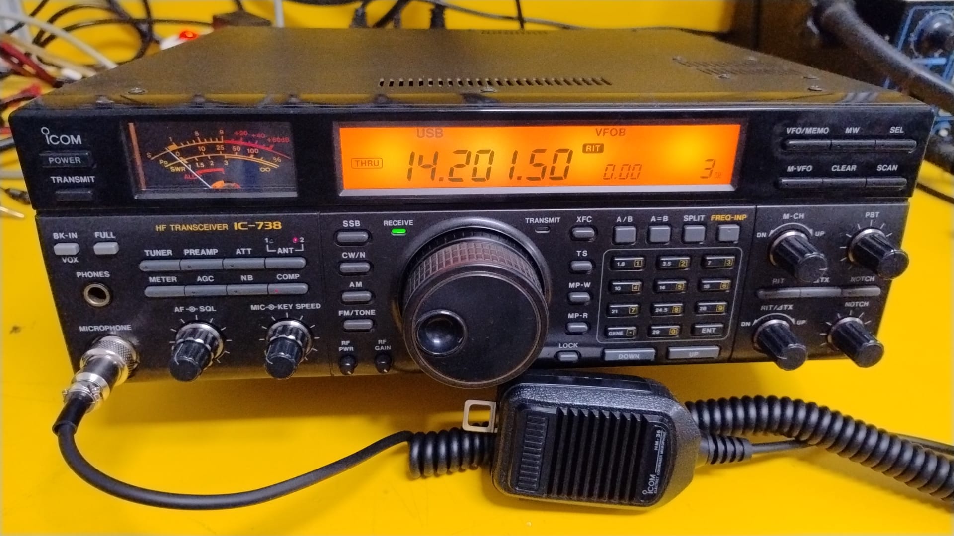 ICOM IC-738 HF 0-30MHZ ALL MODE - PERFETTO STATO
