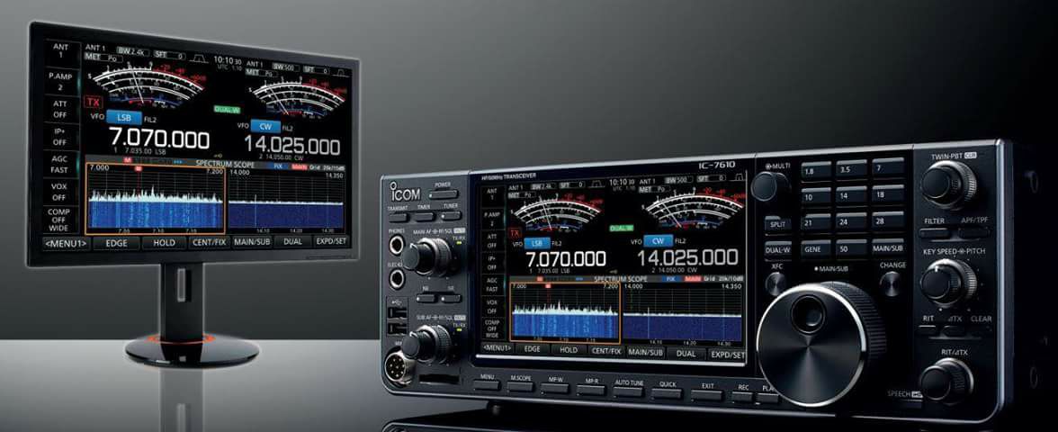 Icom IC-7610 #33 - Ricetrasmettitore SDR HF/50MHz new model 60 metri